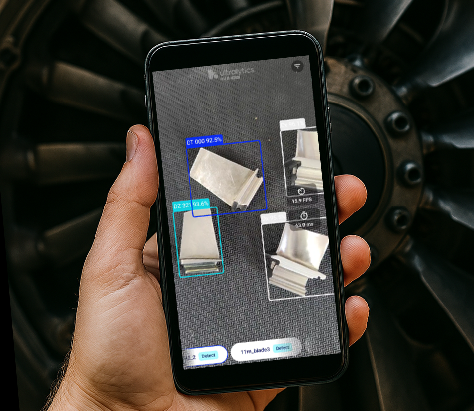 Compressor part detect using YOLO ai Model